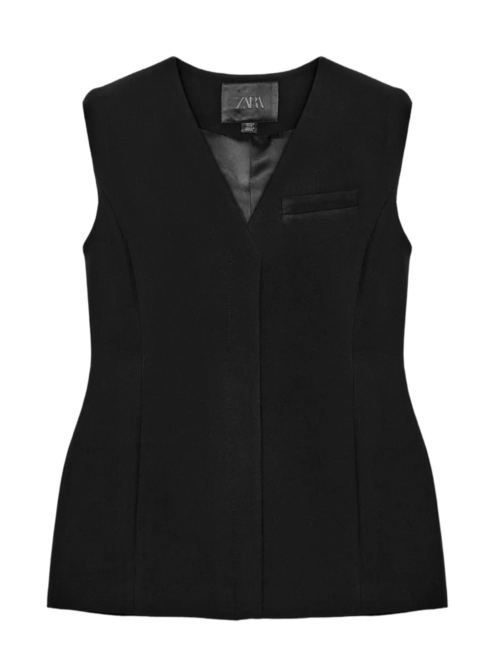 Zara ZW Collection Tailored Vest
